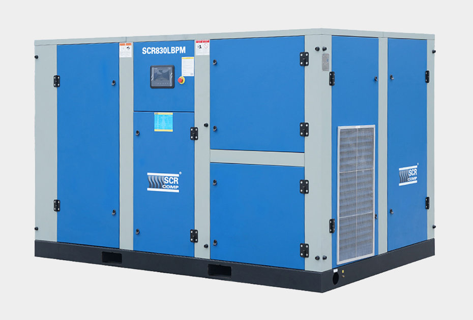 低壓永磁變頻雙螺桿空氣壓縮機SCR830LBPM