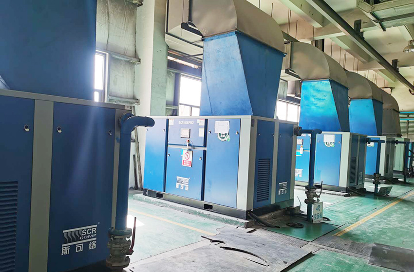 SCR超能永磁變頻空壓機EPM2助力山西某水泥企業(yè)