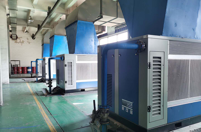 SCR超能永磁變頻空壓機EPM2助力山西某水泥企業(yè)