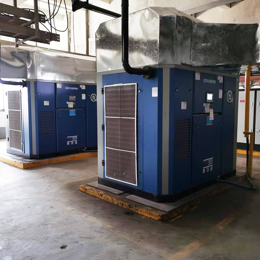 SCR節能空壓機EPM2中標山西某光伏玻璃企業(yè)空壓機項目